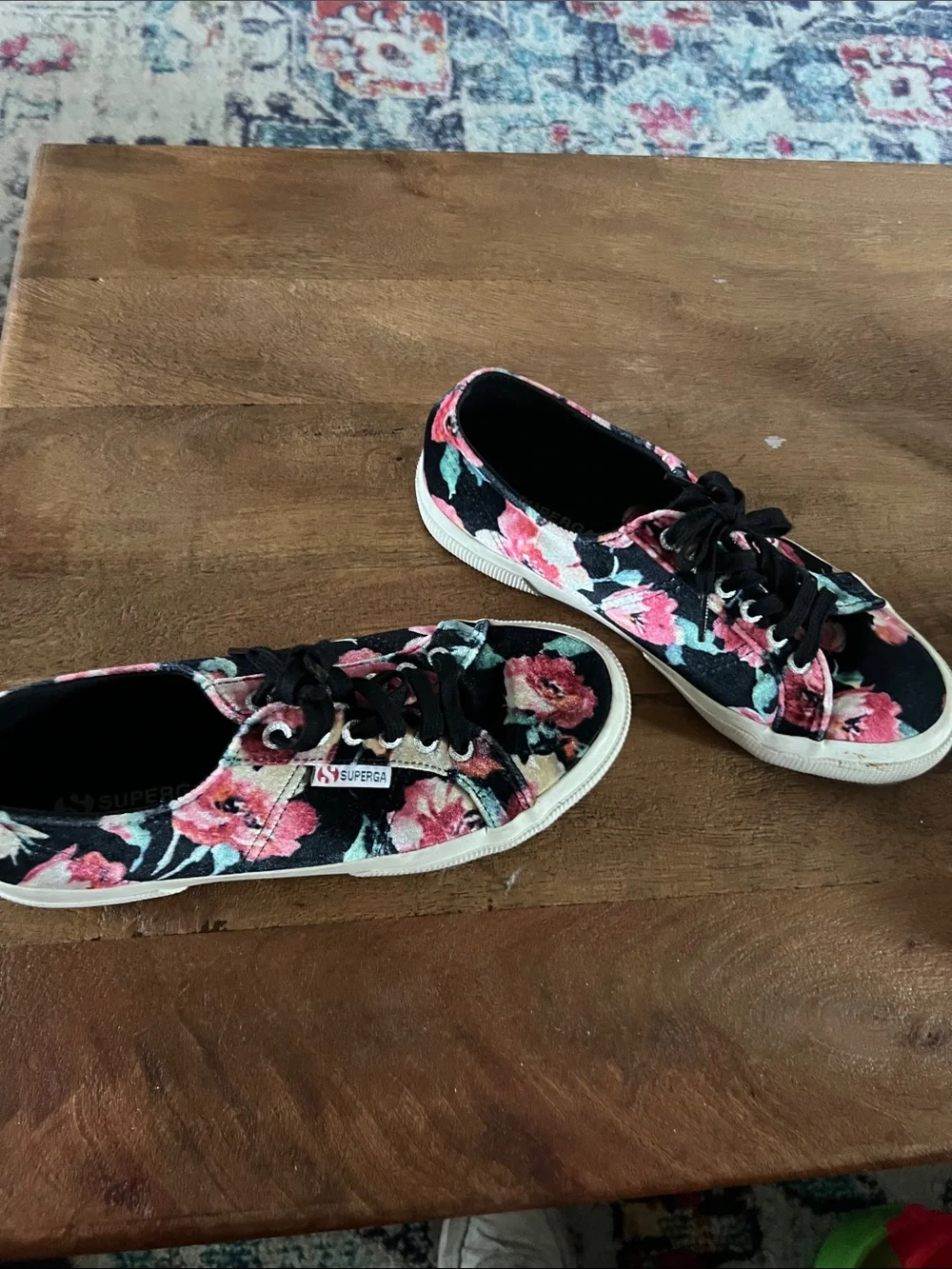 Superga sneakers.